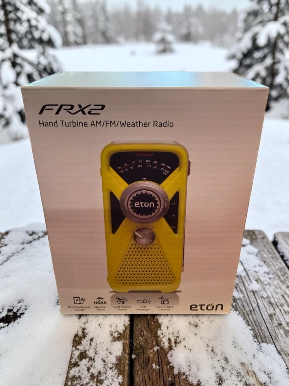 Eton FRX2 Hand Turbine AM/FM Weather Radio - NEW